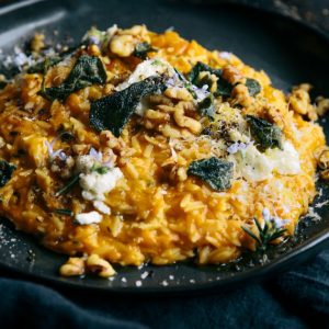 Pumpkin Orzo