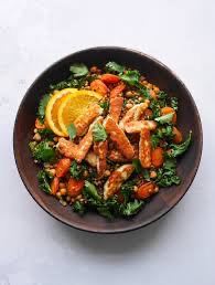 Carrot & Halloumi Salad