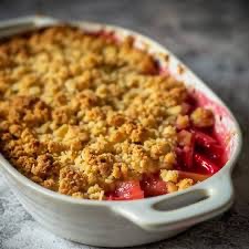 Rhubarb Crumble